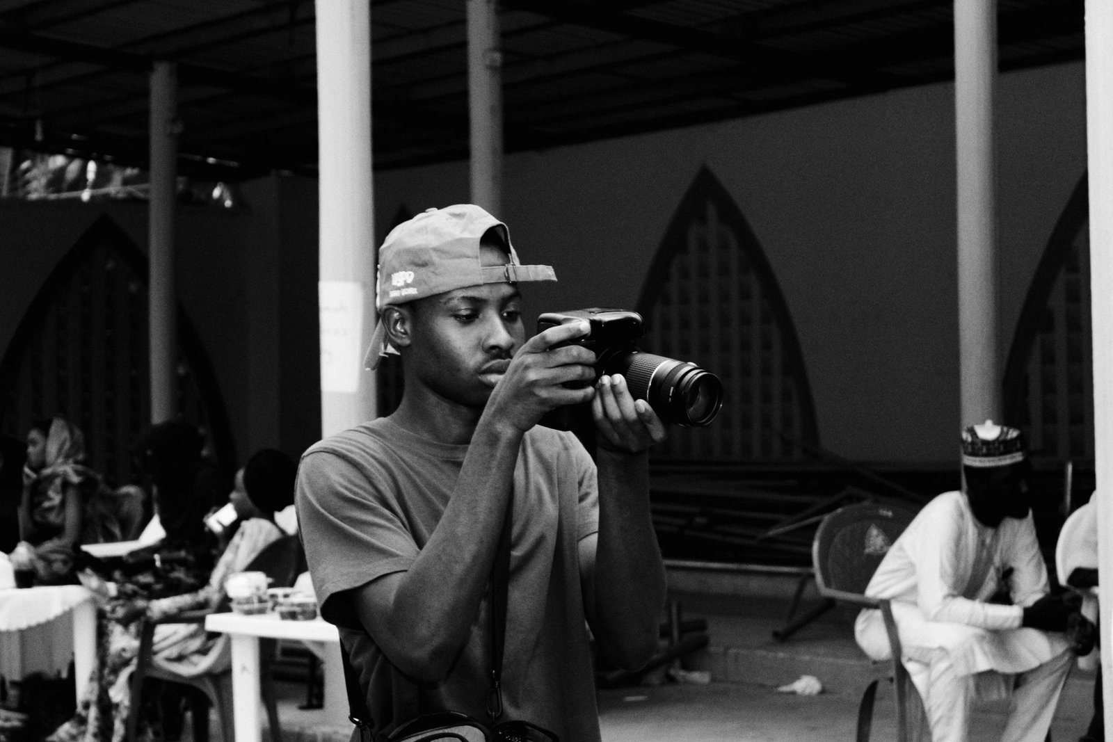 grayscale photography of man - Astrologer Abhishek Soni grayscale photography of man using DSLR camera